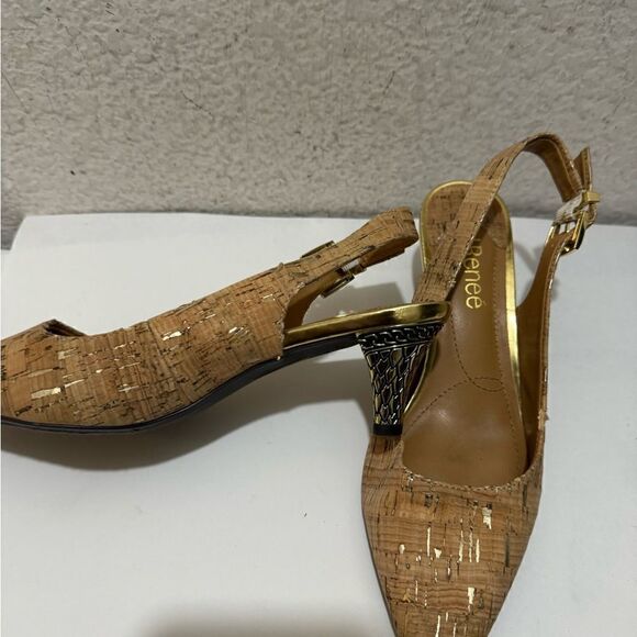 J.RENEÉ MAYETT - CORK SLINGBACK 6.5 M - Picture 10 of 10